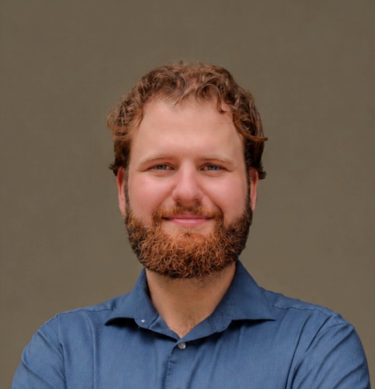 Russell Wagner, smiling